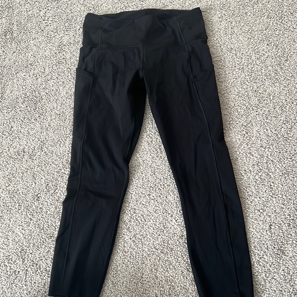 Lululemon Fast & Free high rise Crop 23” sz 8